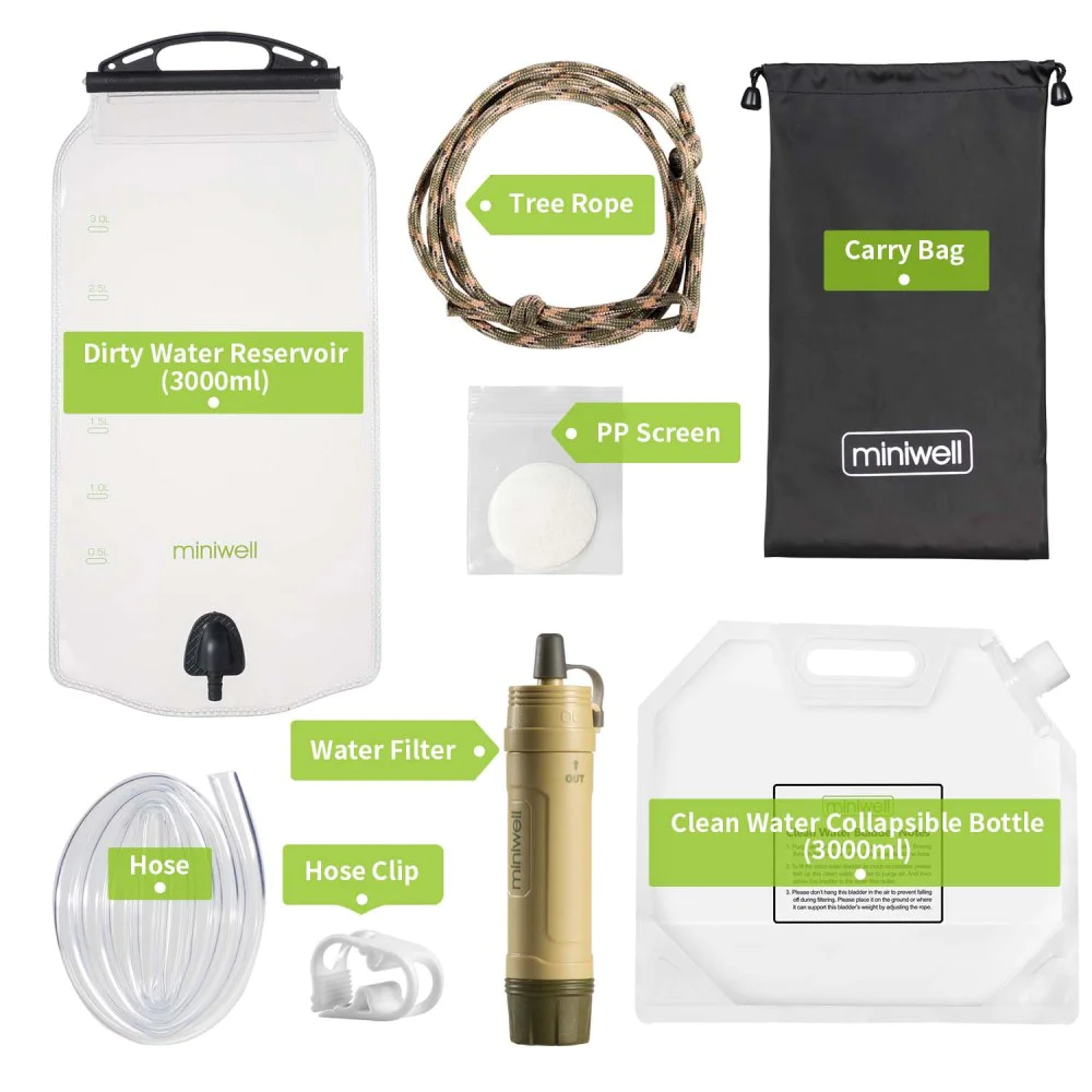 Gravity Water Filtration System Backwoods Outdoor Gear